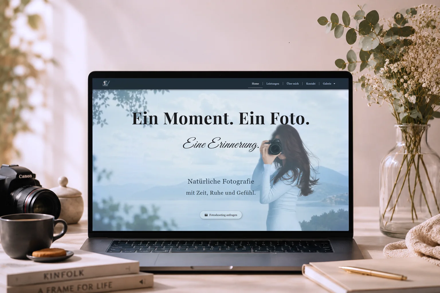 Website der Fotografin