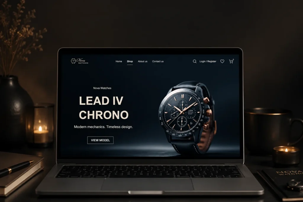 Online Shop WooCommerce Projekt